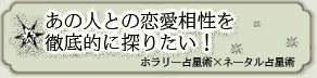 あの人との恋愛相性を徹底的に探りたい!