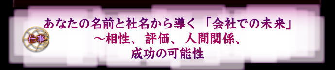 最深 姓名鑑定 進化した姓名占で明かす あなたの運命データ分析 あなたの名前と社名から導く 会社での未来 相性 評価 人間関係 成功の可能性